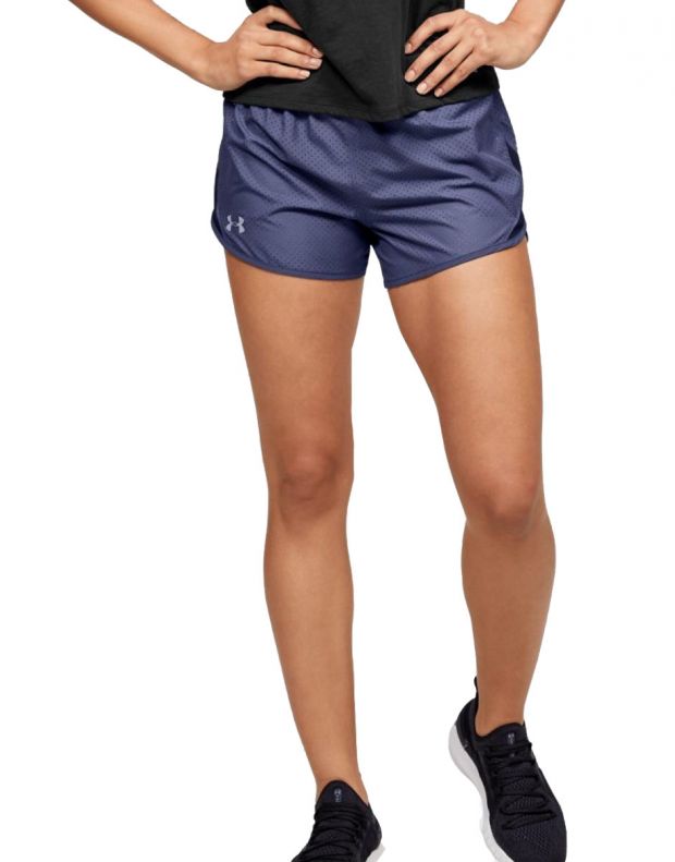 UNDER ARMOUR Fly By 2.0 Cire Run Short Lilac - 1351116-497 - 1
