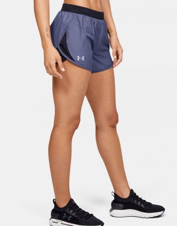 UNDER ARMOUR Fly By 2.0 Cire Run Short Lilac - 1351116-497 - 3