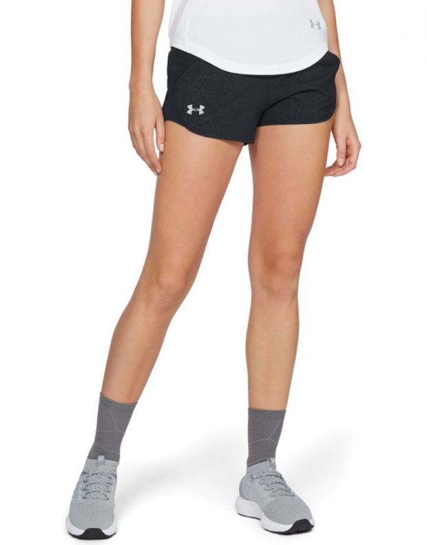 UNDER ARMOUR Fly by Embossed Mini Short Black - 1317292-001 - 1