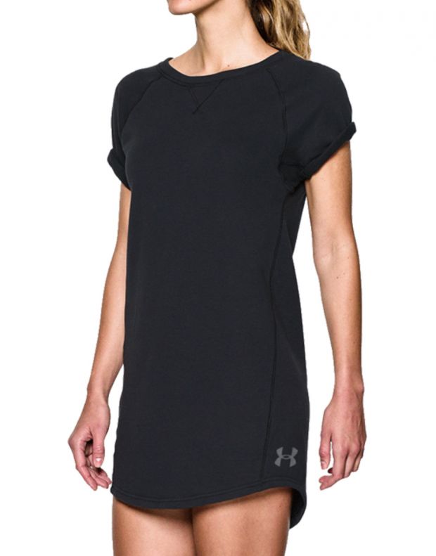 UNDER ARMOUR French Teryy Dress Black - 1277212-001 - 3