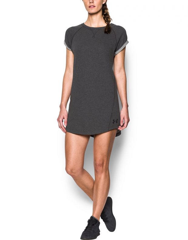 UNDER ARMOUR French Teryy Dress Grey - 1277212-090 - 1