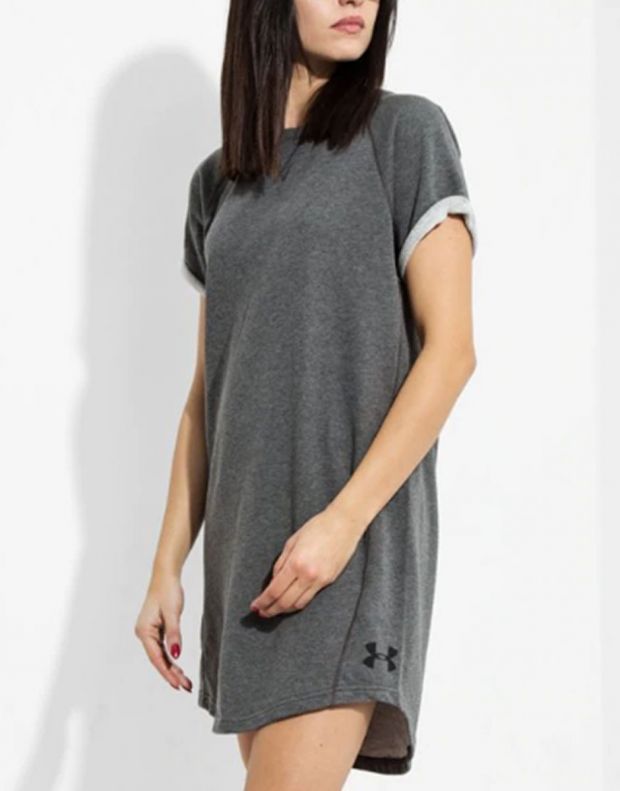UNDER ARMOUR French Teryy Dress Grey - 1277212-090 - 2