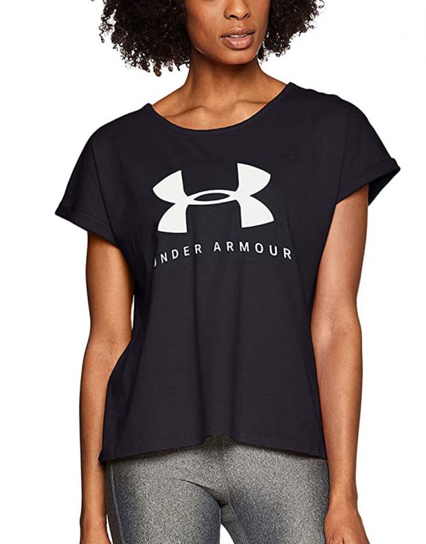UNDER ARMOUR Graphic Sportstyle Tee Black - 1347436-001 - 1