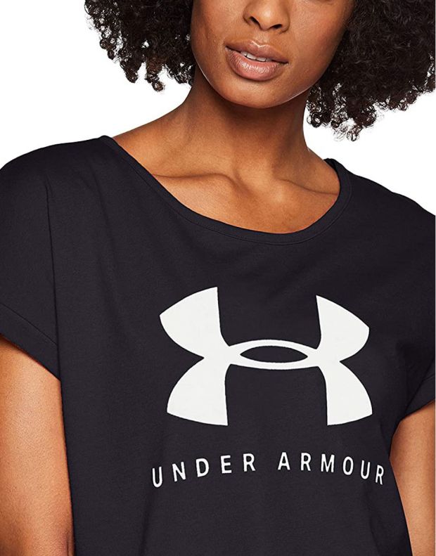 UNDER ARMOUR Graphic Sportstyle Tee Black - 1347436-001 - 3