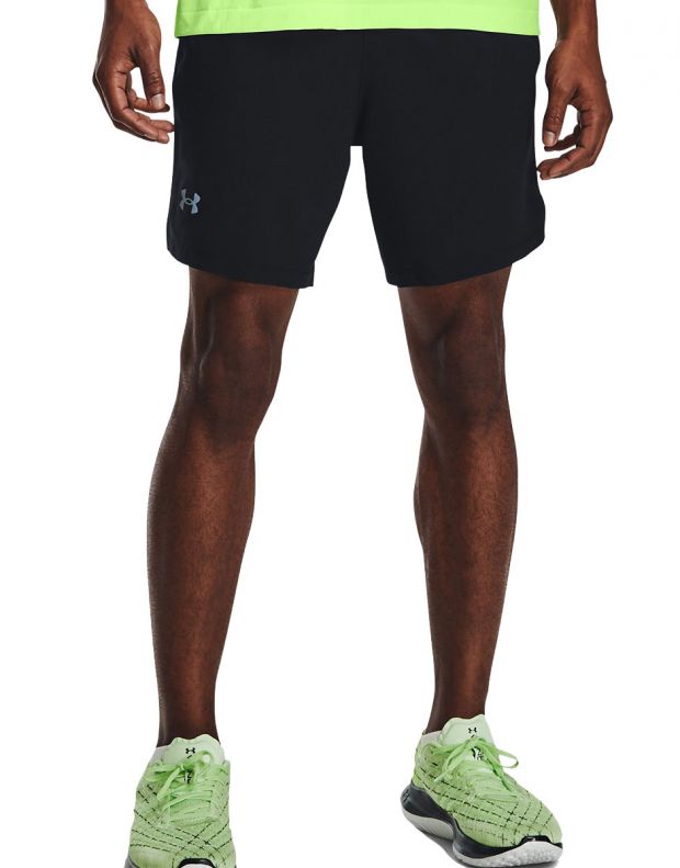 UNDER ARMOUR Launch SW 7 2N1 Shorts Black - 1361497-001 - 1