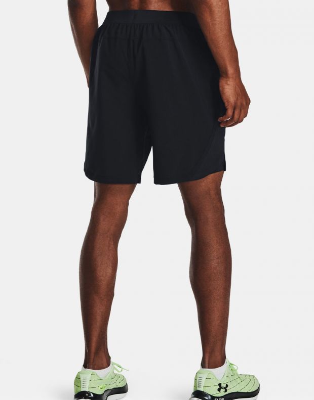 UNDER ARMOUR Launch SW 7 2N1 Shorts Black - 1361497-001 - 2