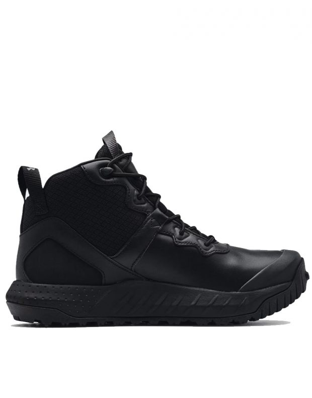 UNDER ARMOUR MicroG Valsetz Mid Leather Waterproof Tactical Boots - 3024334-001 - 2