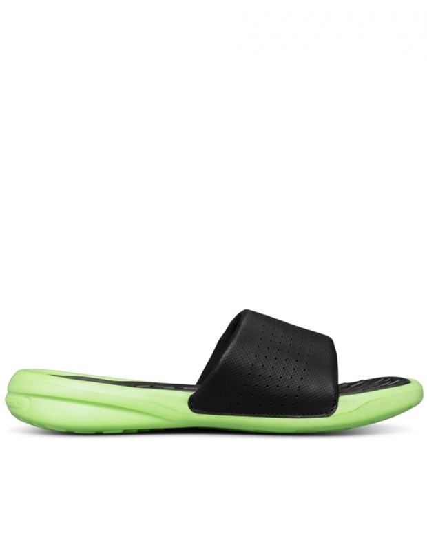 UNDER ARMOUR Playmaker Fixed Strap Slides Green - 3000065-002 - 2