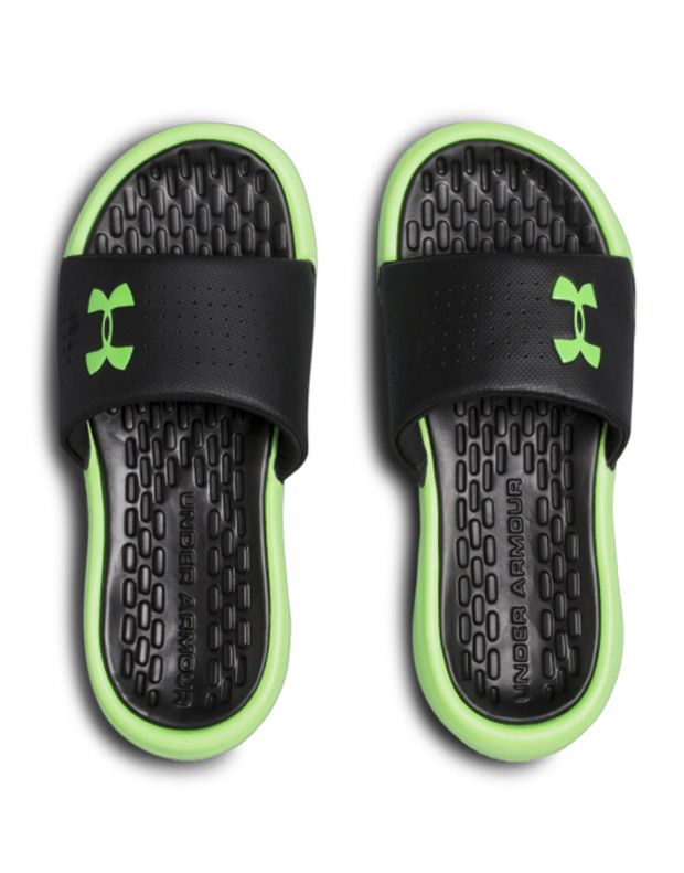 UNDER ARMOUR Playmaker Fixed Strap Slides Green - 3000065-002 - 3