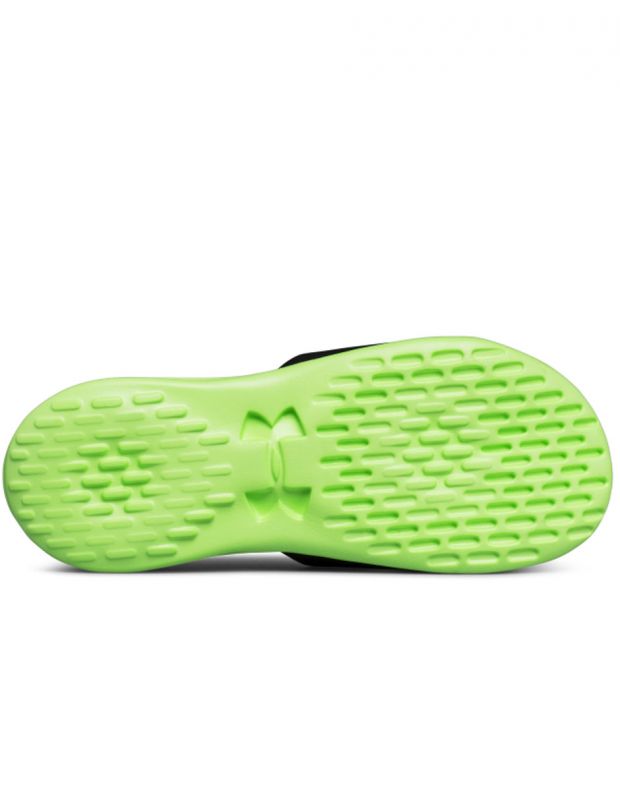 UNDER ARMOUR Playmaker Fixed Strap Slides Green - 3000065-002 - 5