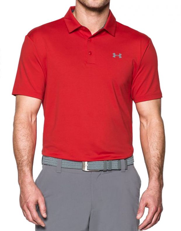 UNDER ARMOUR Playoff Polo Red - 1253479-608 - 1