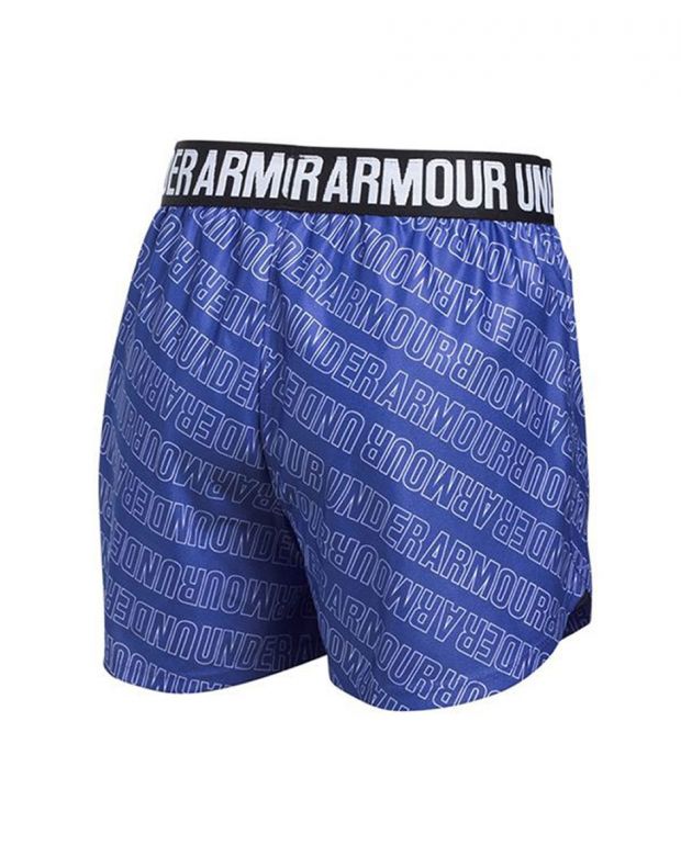 UNDER ARMOUR Printed Play Up Short Blue - 1291712-530 - 2