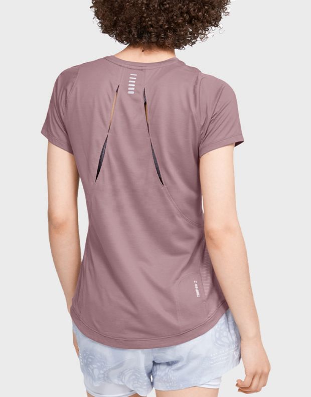 UNDER ARMOUR Qlifier Iso-Chill SS Tee Pink - 1350179-662 - 2