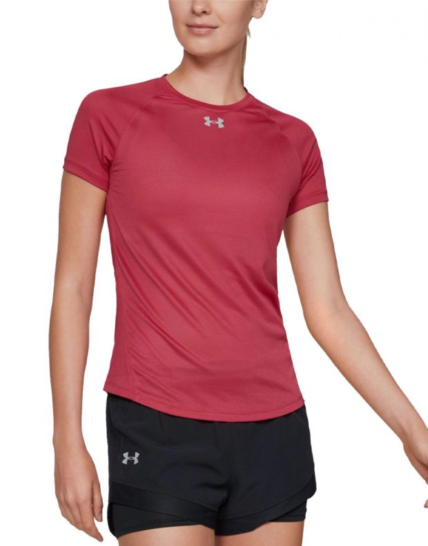 UNDER ARMOUR Qlifier SS Tee Red - 1326504-671 - 1