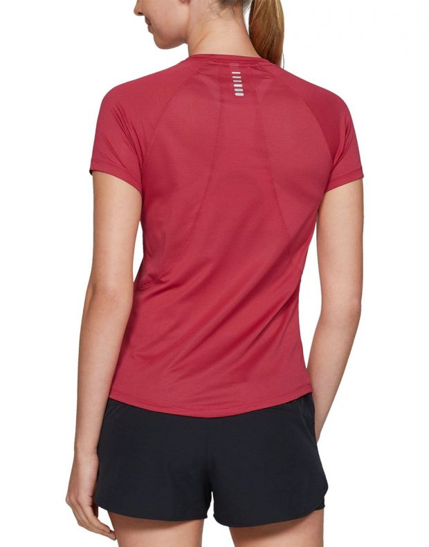 UNDER ARMOUR Qlifier SS Tee Red - 1326504-671 - 2