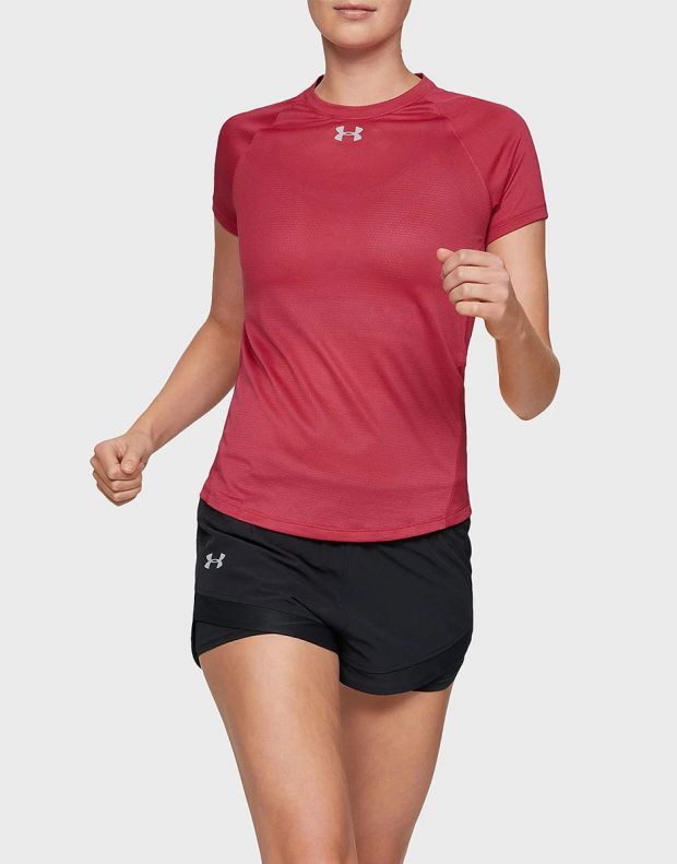 UNDER ARMOUR Qlifier SS Tee Red - 1326504-671 - 3