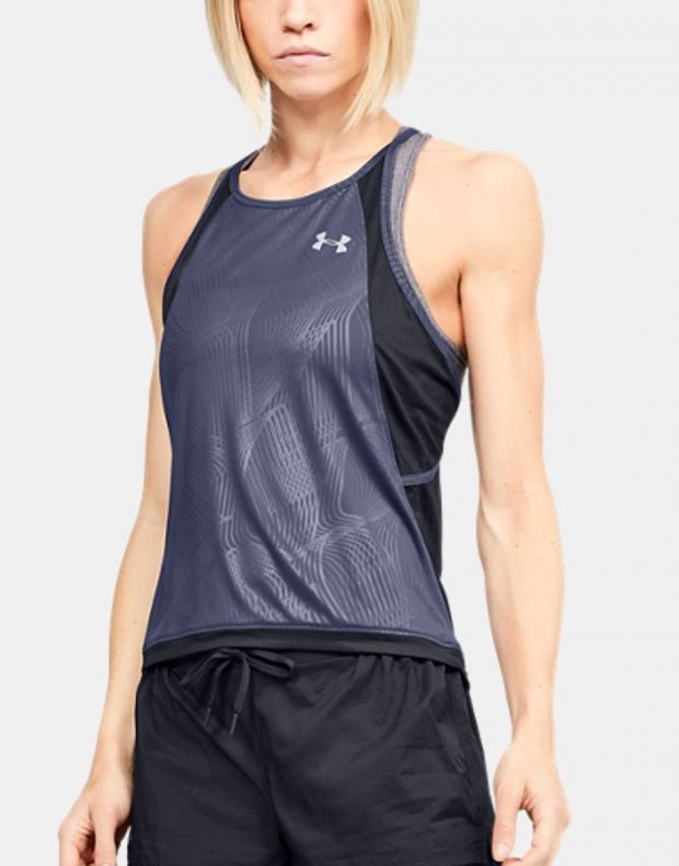 UNDER ARMOUR Qualifier Iso-Chill Tank Blue - 1350180-497 - 3