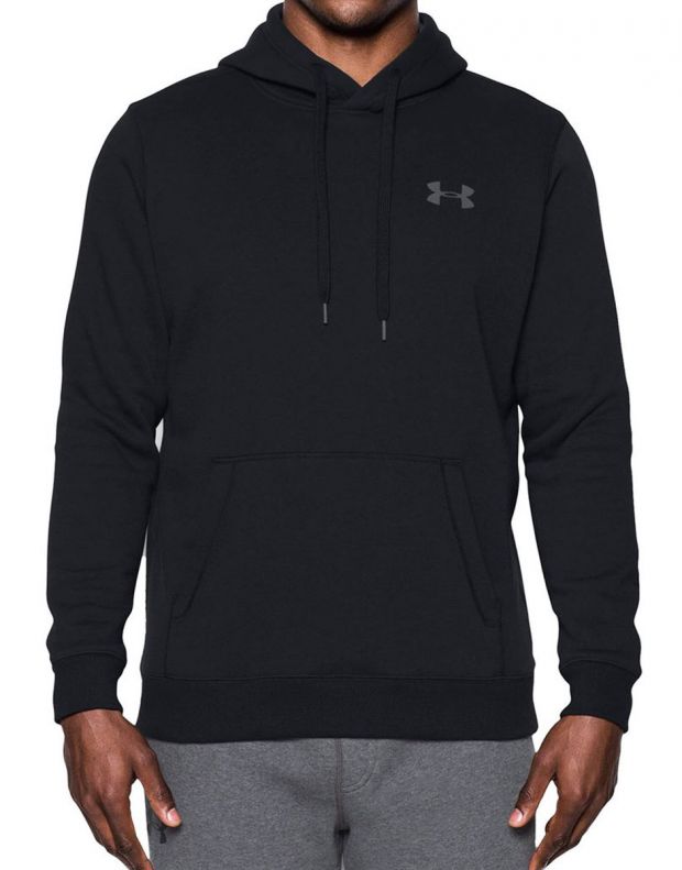 UNDER ARMOUR Rival Fleece Fitted Black - 1302292-001 - 1