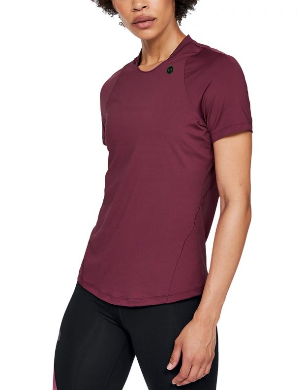 UNDER ARMOUR Rush SS Tee Red - 1332468-569 - 1