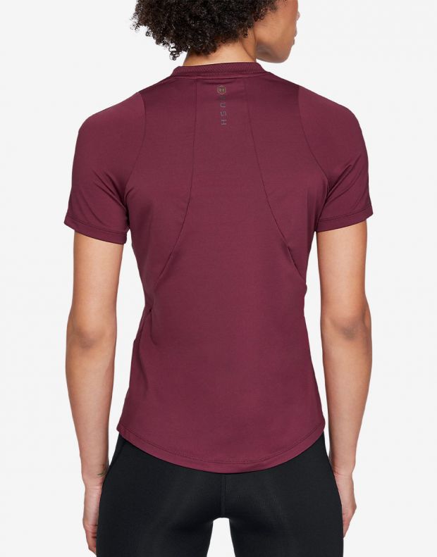 UNDER ARMOUR Rush SS Tee Red - 1332468-569 - 2