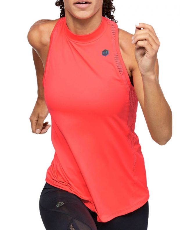 UNDER ARMOUR Rush Vent Tank Red - 1351588-628 - 1