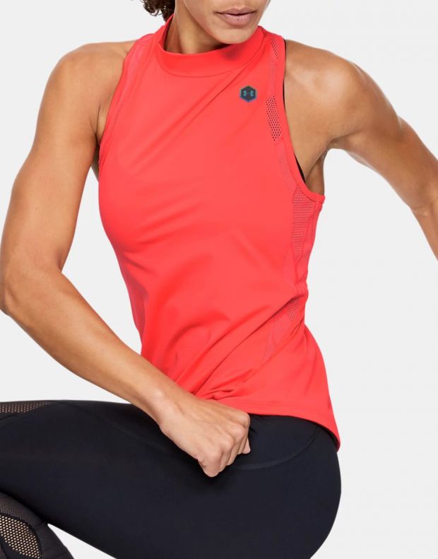 UNDER ARMOUR Rush Vent Tank Red - 1351588-628 - 4