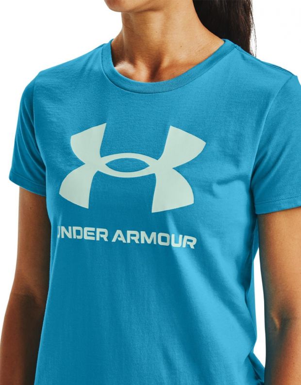 UNDER ARMOUR Sportstyle Graphic Tee Blue - 1356305-431 - 3