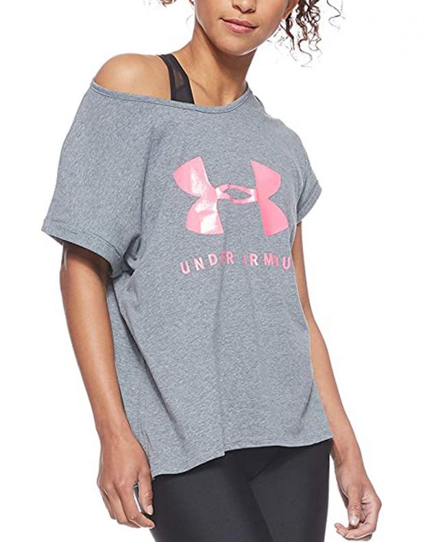 UNDER ARMOUR Sportstyle Graphic Tee Grey - 1347436-012 - 4
