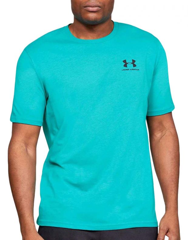 UNDER ARMOUR Sportstyle Left Chest Tee Green - 1326799-454 - 1