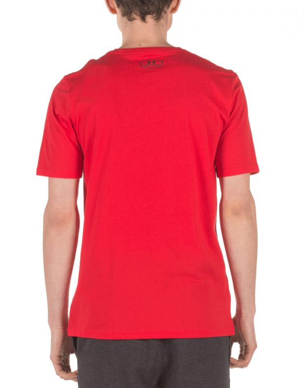 UNDER ARMOUR Sportstyle Logo Tee Red - 1329590-600 - 2