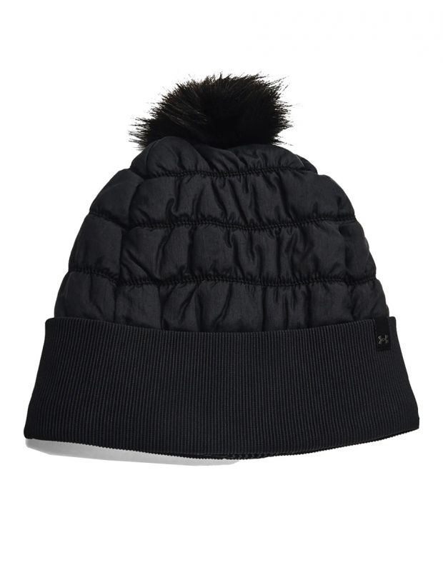 UNDER ARMOUR Storm Insulated Beanie All Black - 1365931-001 - 1