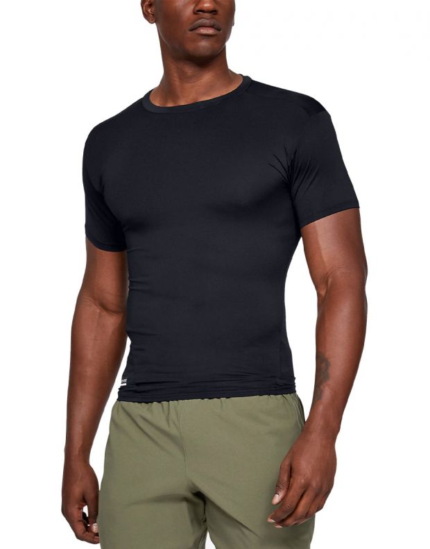 UNDER ARMOUR Tactical Compression Tee Black - 1216007-001 - 1