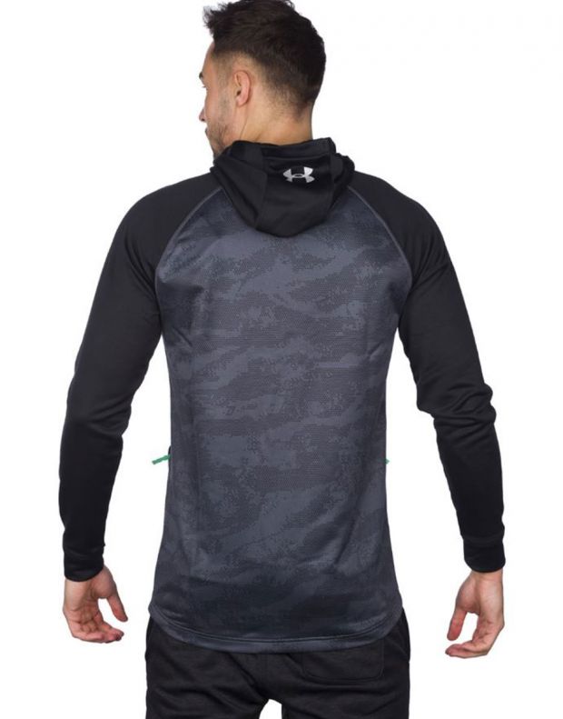 UNDER ARMOUR Tech Terry Fitted Hoodie Grey - 1295921-008 - 2