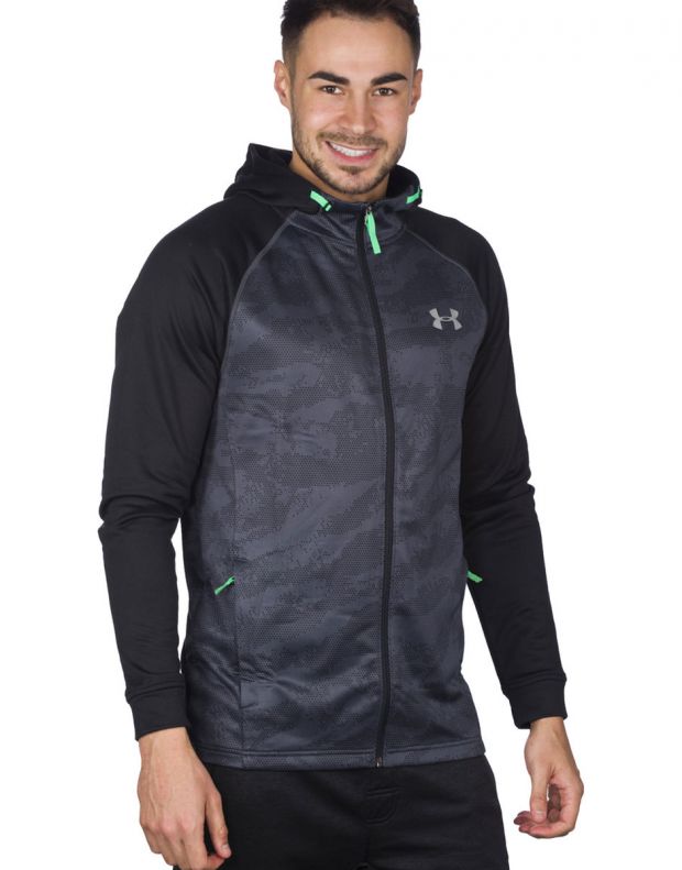 UNDER ARMOUR Tech Terry Fitted Hoodie Grey - 1295921-008 - 3