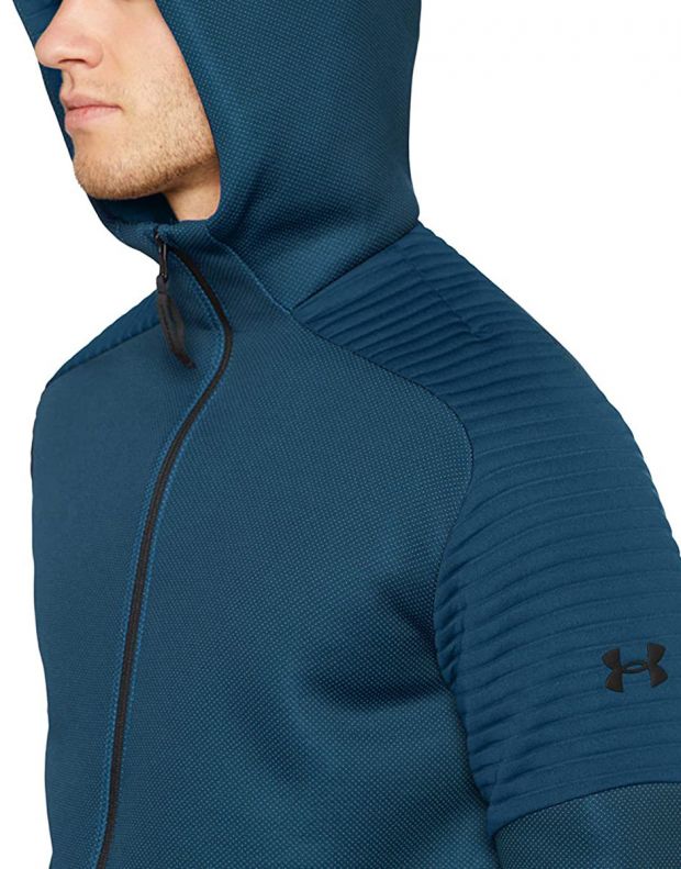 UNDER ARMOUR Unstoppable Full-Zip Hoddie Blue - 1320705-437 - 3