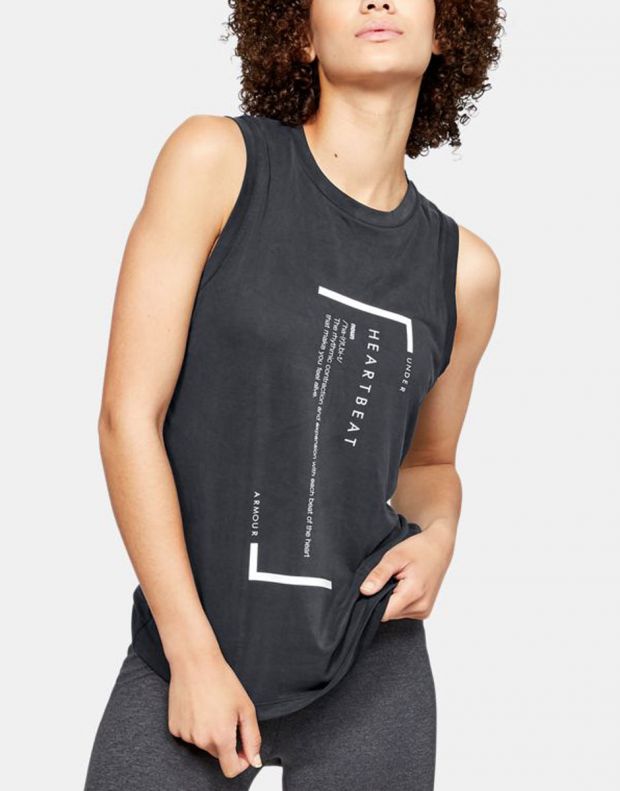 UNDER ARMOUR Unstoppable Heart Tank Black - 1327497-001 - 3