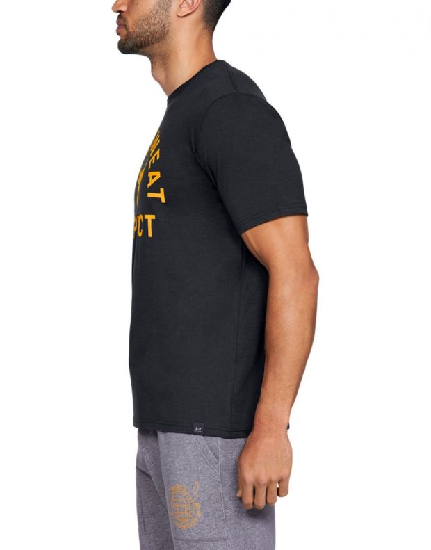 UNDER ARMOUR x Project Rock Blood Sweat Respect Tee Black - 1326387-001 - 3