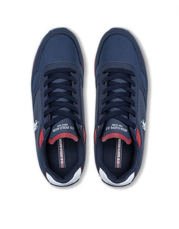 US POLO Nobil003 Sneakers Navy/Red M - NOBIL003M-2HY2-BLU-RED - 5