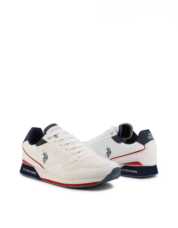 US POLO Nobil003 Sneakers White M - NOBIL003M-2HY2-BIANCO - 2