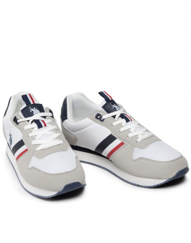 US POLO Nobil006 Sneakers White M - NOBIL006M-2TH1-BIANCO - 3