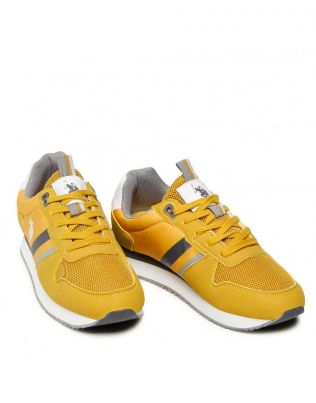 US POLO Nobil006 Sneakers Yellow M - NOBIL006M-2TH1-GIALLO - 3