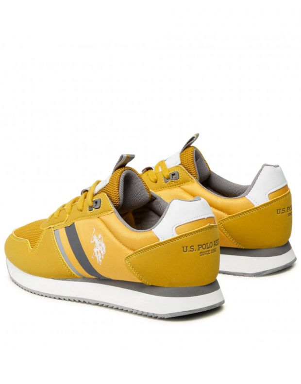 US POLO Nobil006 Sneakers Yellow M - NOBIL006M-2TH1-GIALLO - 4