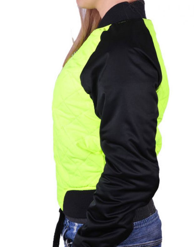 NIKE Ultra Sonic Quilted Reversible Jacket Black Volt - 575147-032 - 4