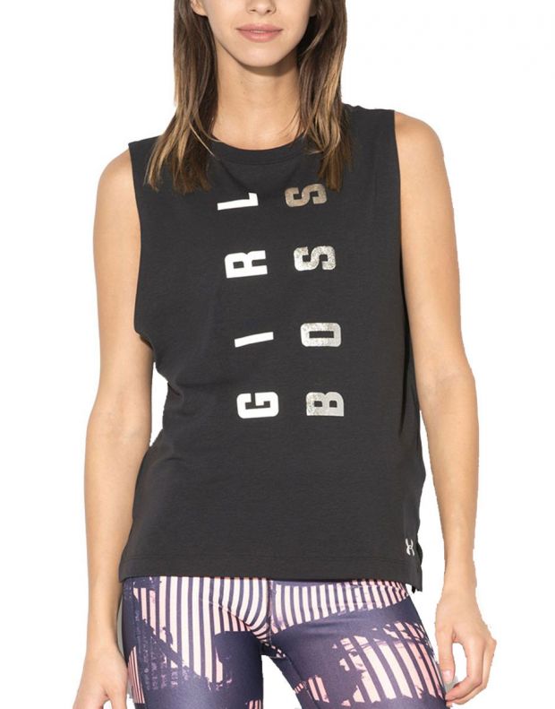 UNDER ARMOUR Boss Muscle Tank Black - 1298624-001 - 1