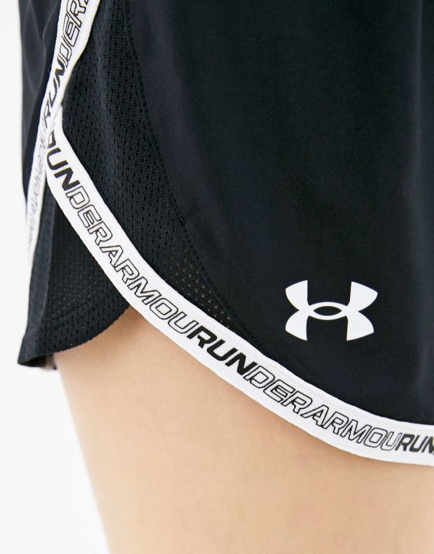UNDER ARMOUR Fly-By 2.0 Shorts Black/White - 1361392-001 - 3