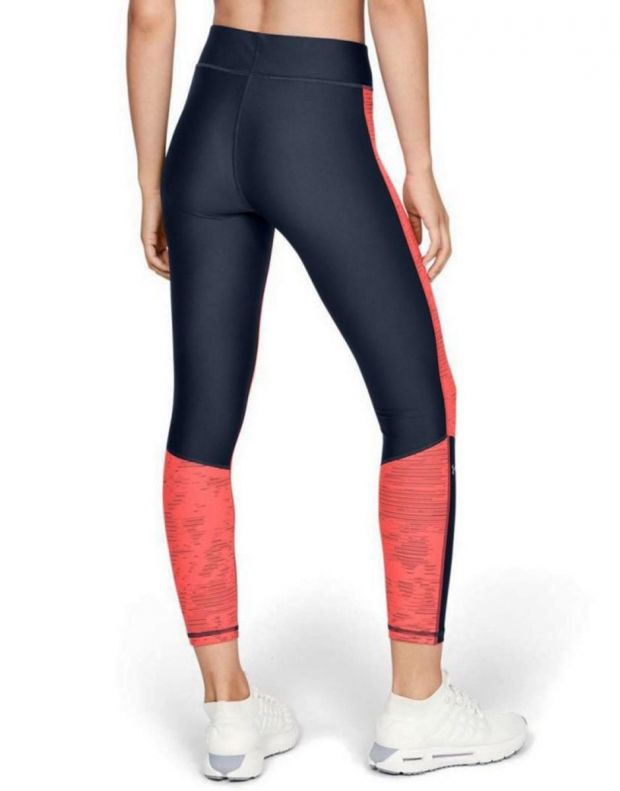 UNDER ARMOUR Jacquard Ankle Crop Legging Red - 1323180-408 - 3