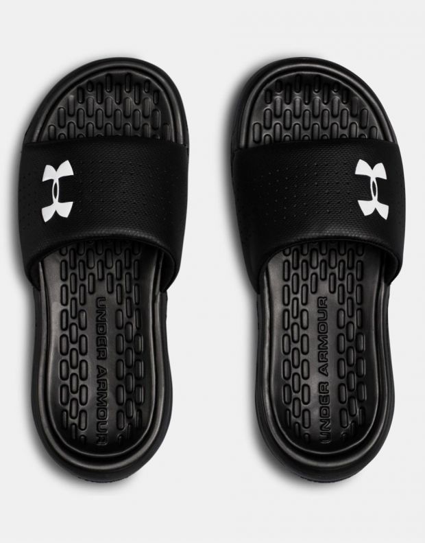 UNDER ARMOUR Playmaker Fixed Strap Slides Black - 3000065-001 - 3