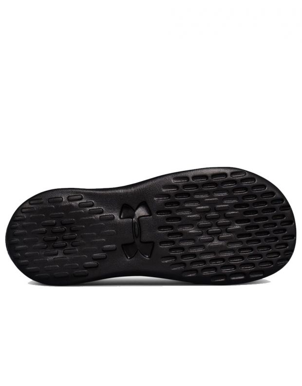UNDER ARMOUR Playmaker Fixed Strap Slides Black - 3000065-001 - 5