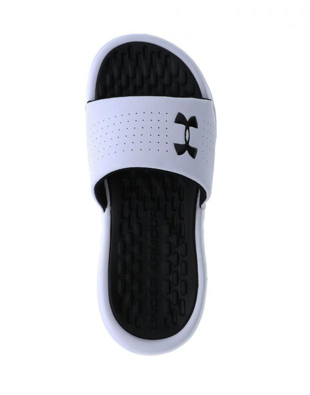 UNDER ARMOUR Playmaker Fixed Strap Slides White - 3000065-100 - 3