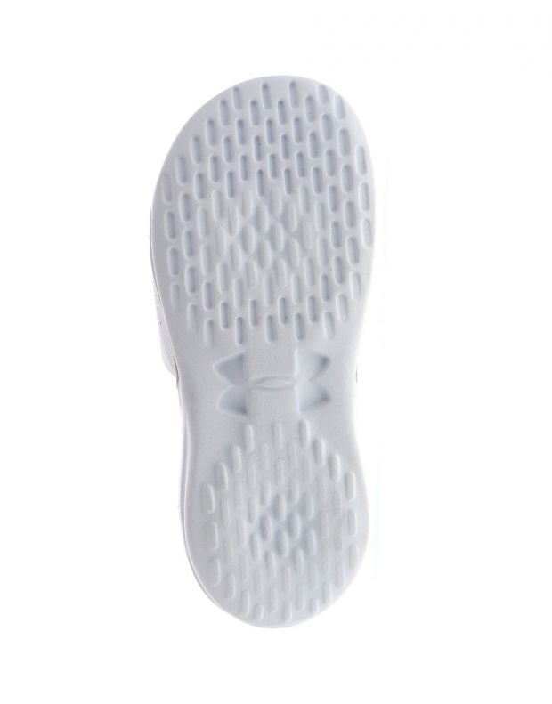 UNDER ARMOUR Playmaker Fixed Strap Slides White - 3000065-100 - 5